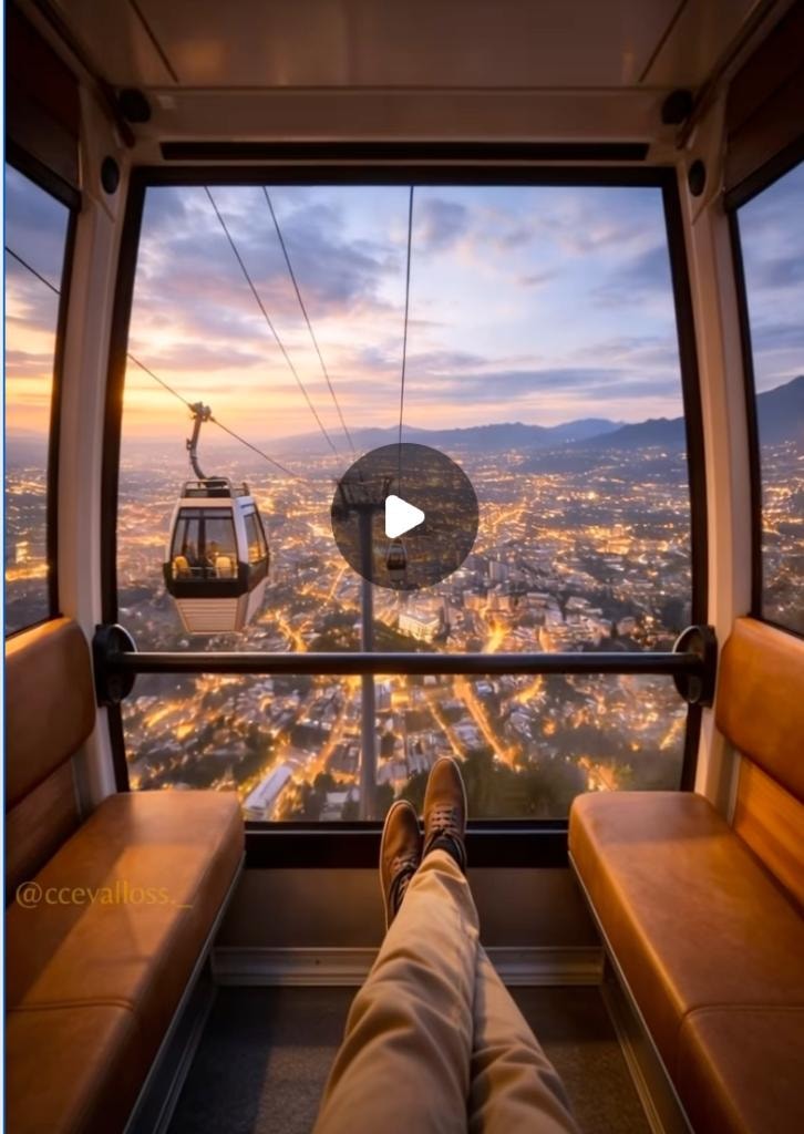 Another render becoming reality in El Salvador under the leadership of President Nayib Bukele. A new cable car for El Salvador!